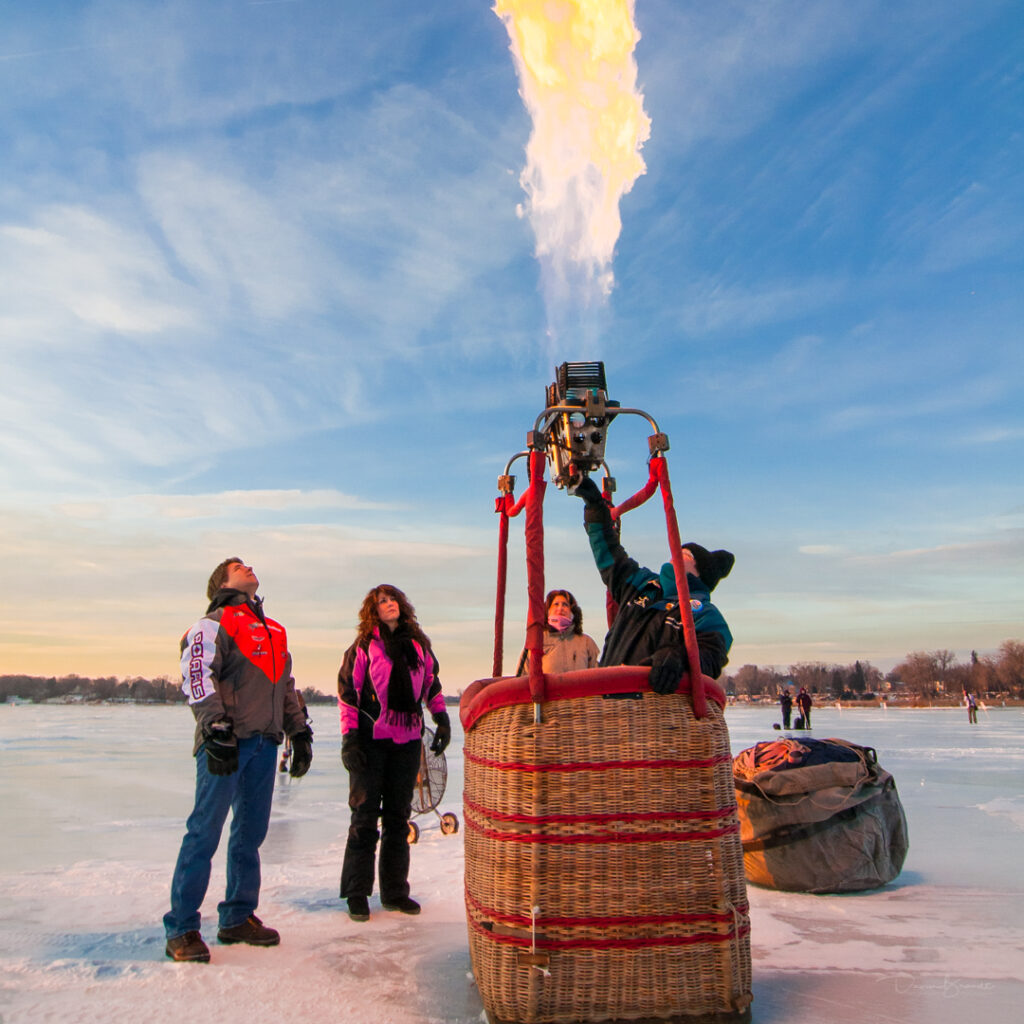 Hot air ballooning