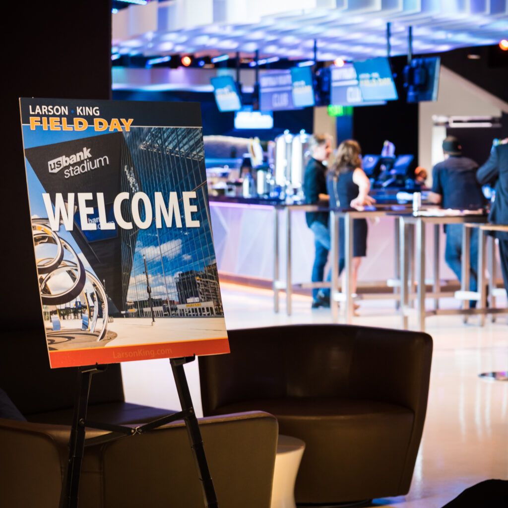 Corporate event at US Bank Stadium