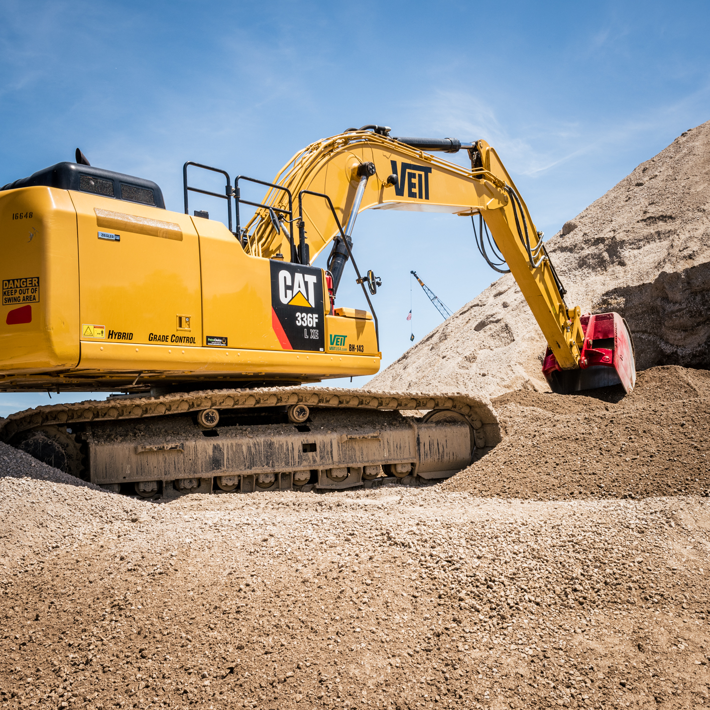 CAT excavator