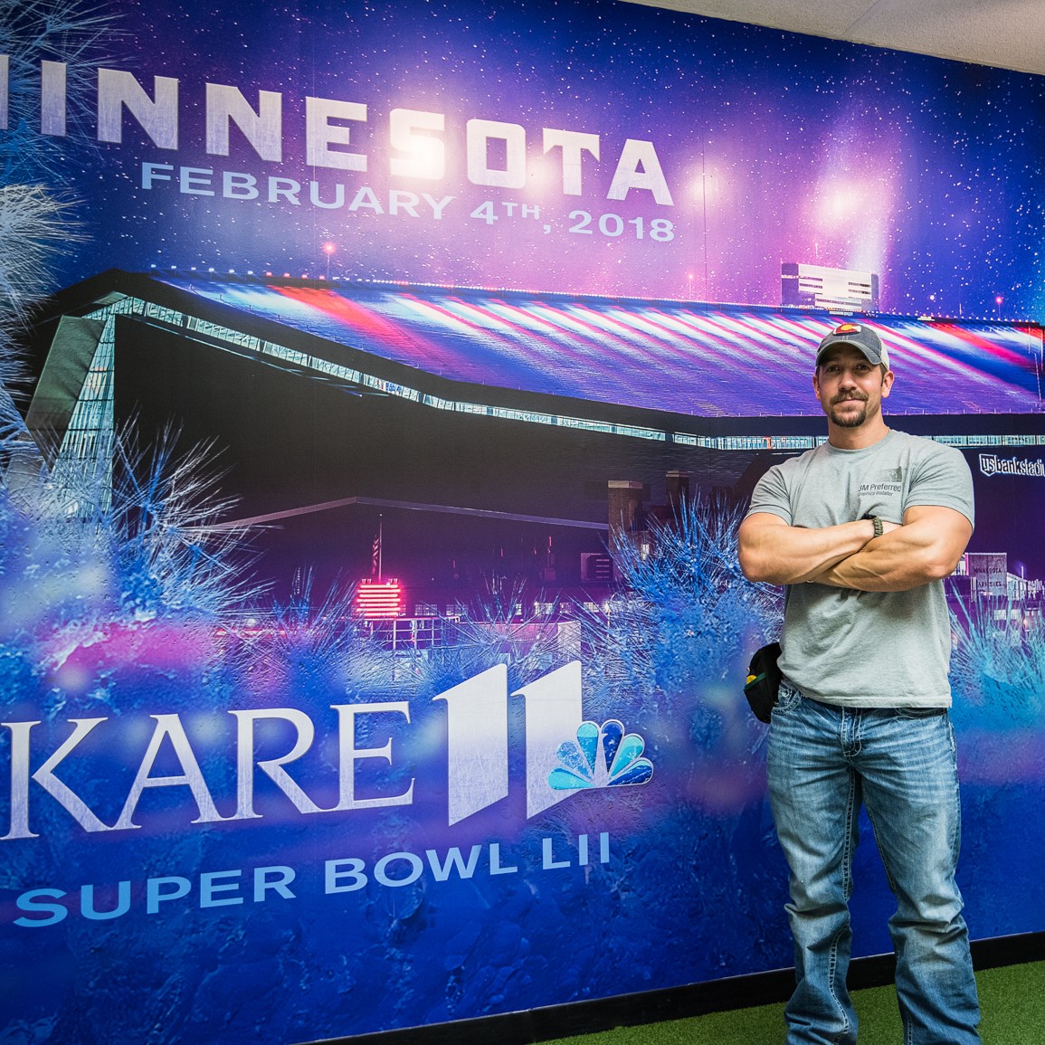 Large format printed wall graphics