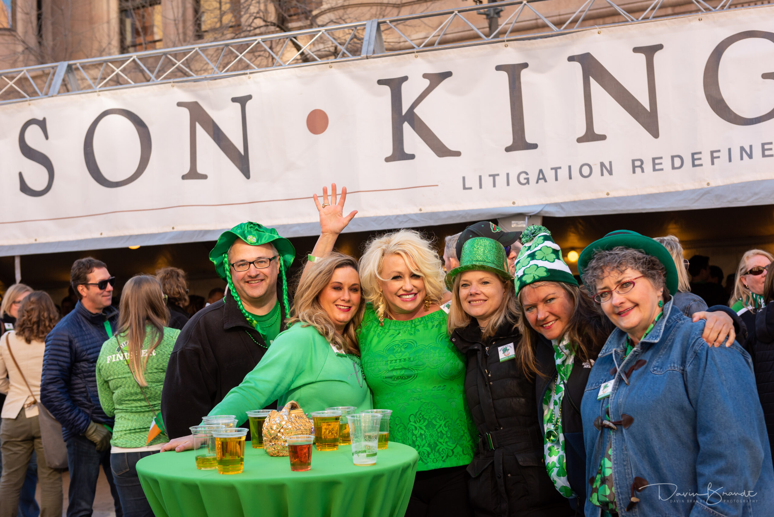 St. Patrick's Day corporate event