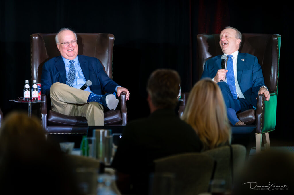 Karl Rove and Paul Begala
